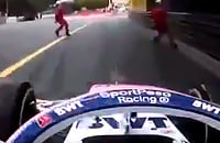 Формула-1, Рейсинг Пойнт, происшествия, Гран-при Монако, видео, Серхио Перес