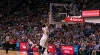 Anthony Davis flies in for the alley-oop slam