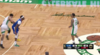 Robert Williams III flies in for the alley-oop slam