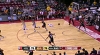 Mike James with the nice dish vs. the Rockets