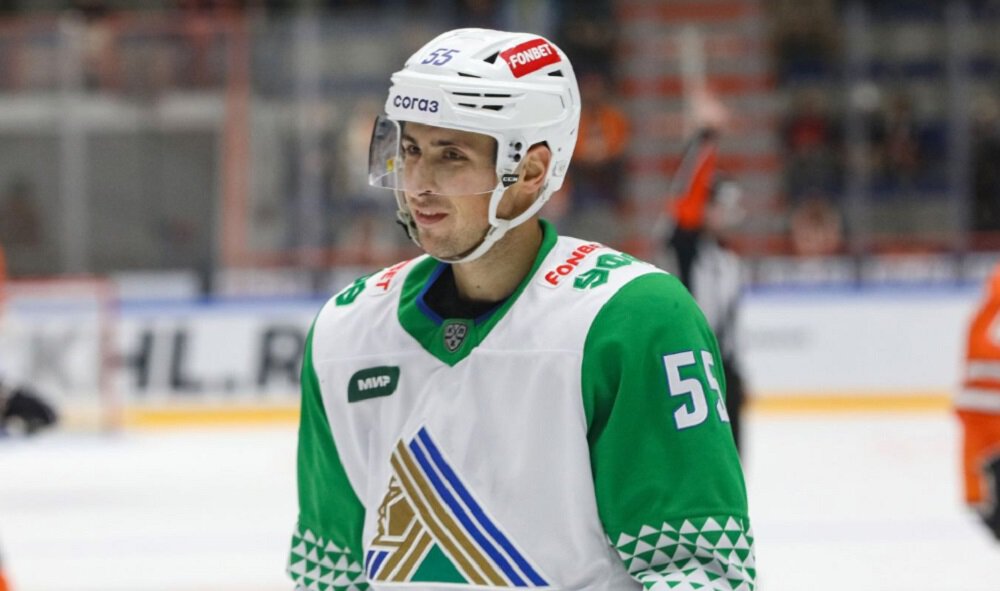 Форвард Салавата Хмелевски не забивает 11 игр подряд. 13:16 с Металлургом наименьшее игровое время в сезоне
