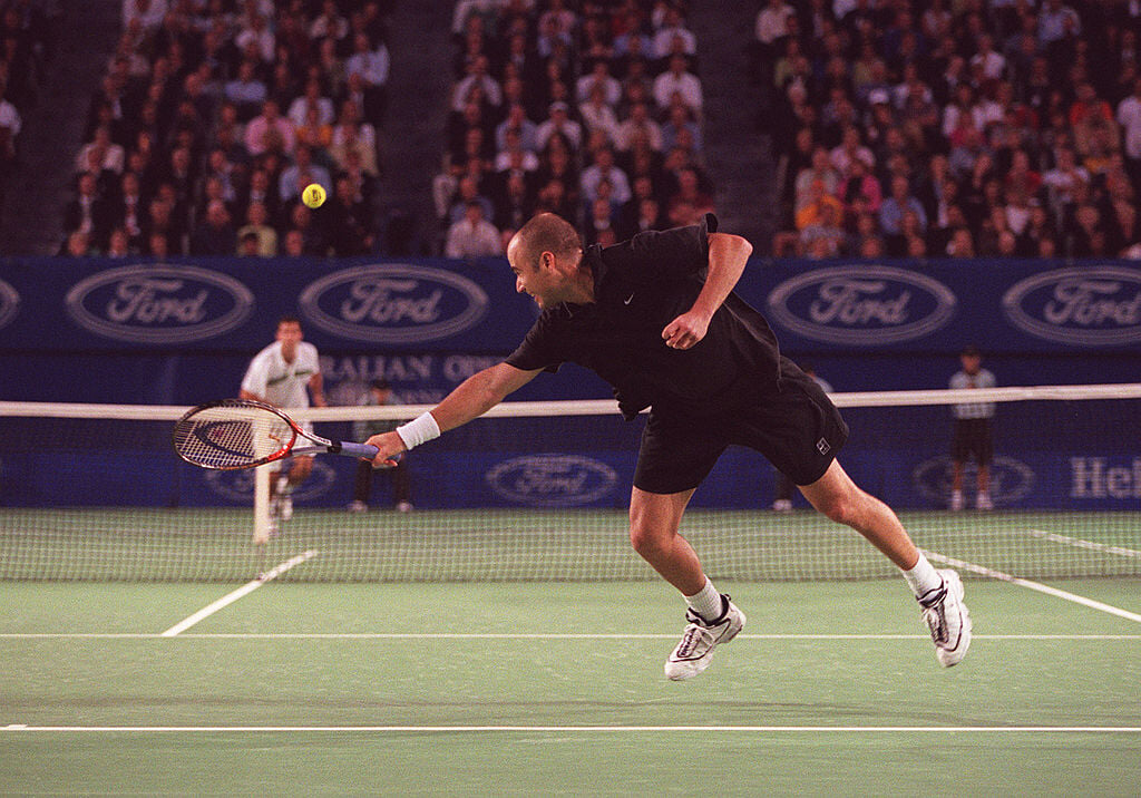 Дарт Федерер – легендарный образ. Но черный в теннис пришел только в 2000-х – устрашать соперников