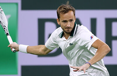 Андрей Рублев, BNP Paribas Open, ATP, Томми Пол, Даниил Медведев, Аслан Карацев, Филип Краинович