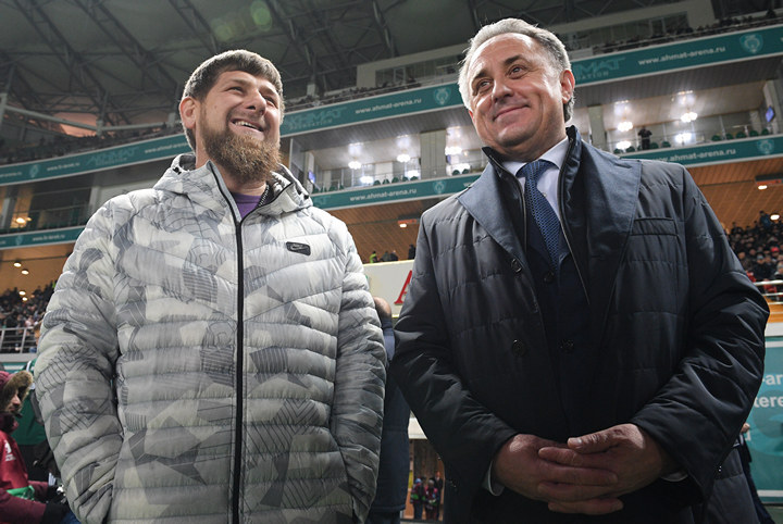 Сборная РФ по футболу в первый раз в своей истории провела матч в Чечне