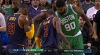 Kyrie Irving with the rejection vs. the Celtics