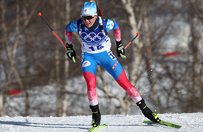 Кристина Резцова, масс-старт (жен), Олимпийская сборная России, сборная России жен, Олимпиада-2022