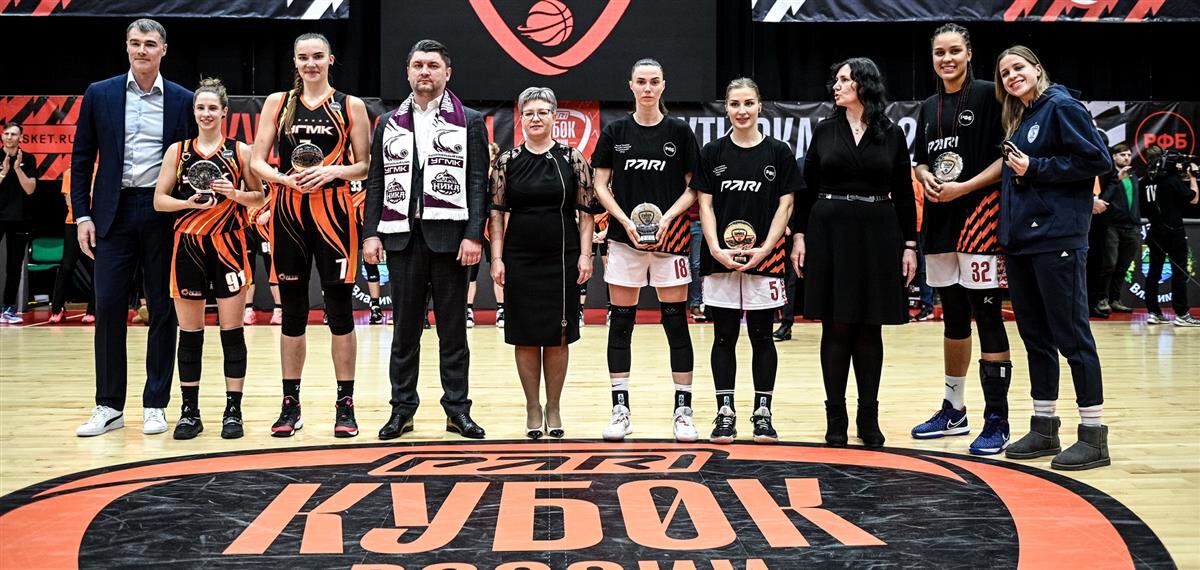Ксения Левченко MVP Финала четырех Кубка России. В символической пятерке три баскетболистки МБА