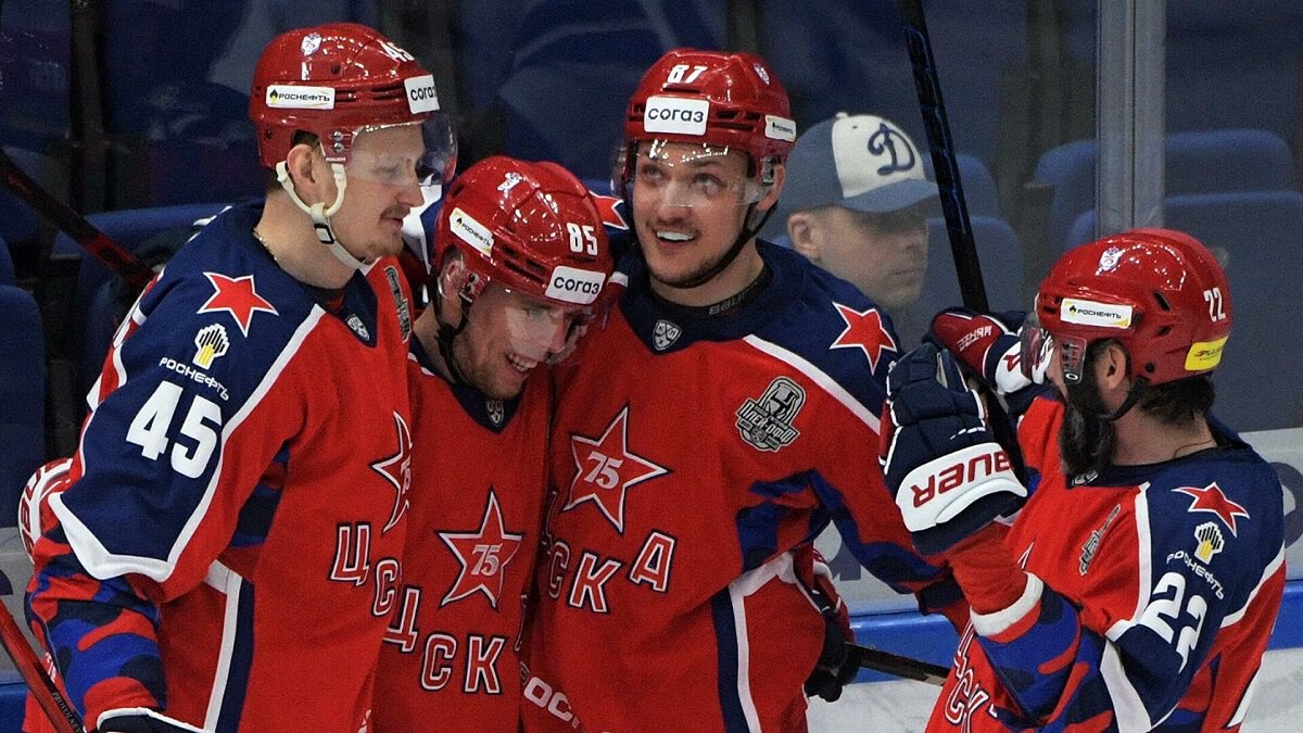 ЦСКА в 4-й раз подряд вышел в финал Кубка Гагарина. У армейцев 5 выходов финал больше всех в КХЛ
