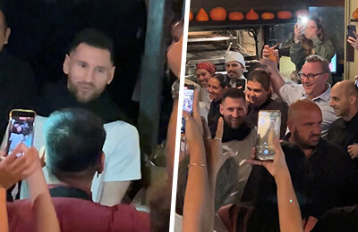 Аргентина без ума от Месси. Просто посмотрите, как Лео встречают в местном ресторане