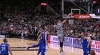Davis Bertans rattles the rim on the finish!