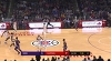 Milos Teodosic with one of the day's best assists