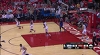 Russell Westbrook with the rejection vs. the Rockets