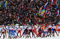 сборная России, сборная России жен, Павел Ростовцев, Чемпионат мира по биатлону, Александр Логинов