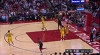 Clint Capela flies in for the alley-oop slam