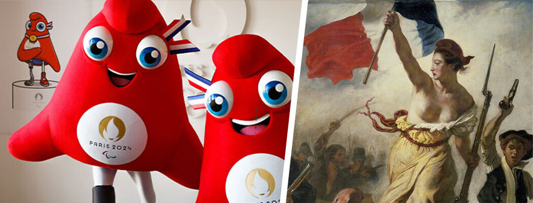 Красный колпак – странный талисман Олимпиады-2024 в Париже: это главный символ Великой французской революции