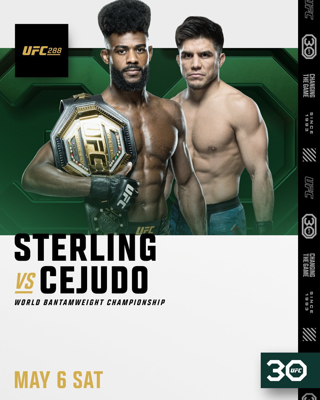 UFC анонсировал бой Стерлинга и Сехудо на UFC 288 7 мая