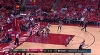 Clint Capela with the rejection vs. the Spurs