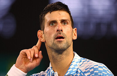 Стефанос Циципас, Australian Open, Новак Джокович