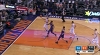 Kristaps Porzingis Blocks in Phoenix Suns vs. New York Knicks