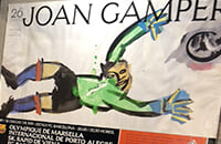 «Барса» устроила выставку футбольных постеров. Там шедевры каталонских художников, Пеле и Киев