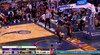 LeBron James slams home the alley-oop