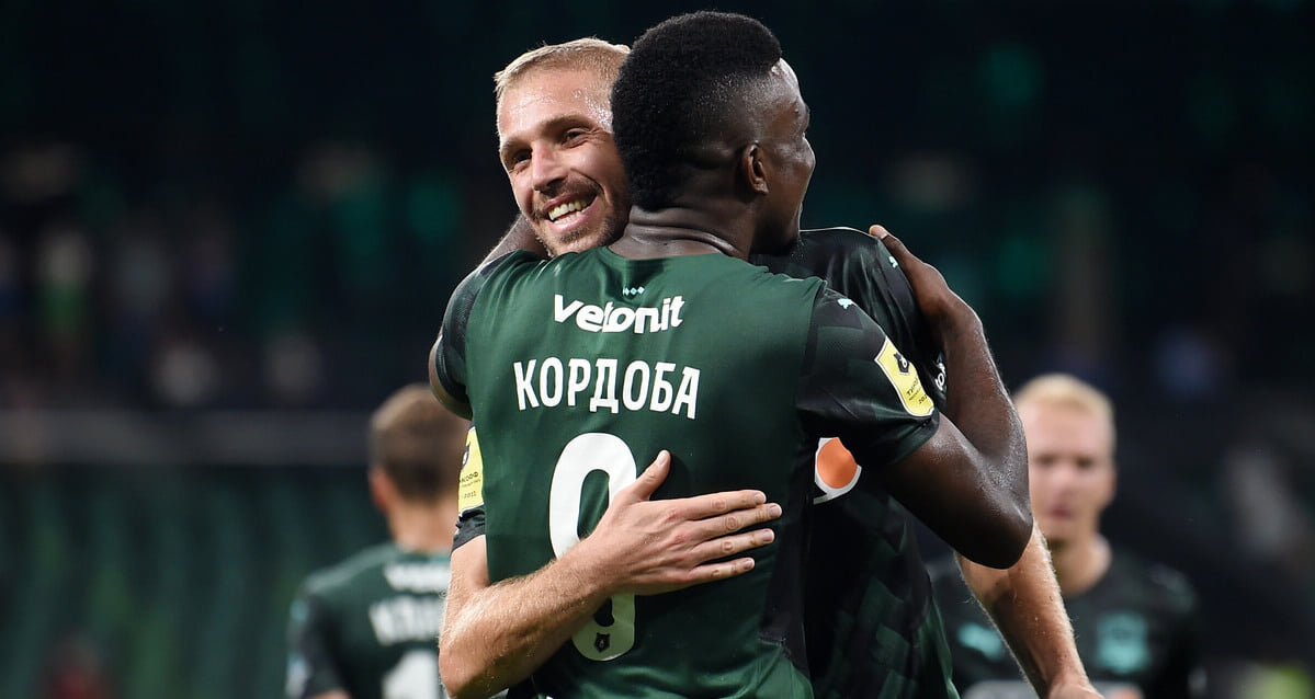 Краснодар обыграл Рубин (2:0) и поднялся на 7-е место в таблице