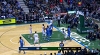 Big rejection by Giannis Antetokounmpo