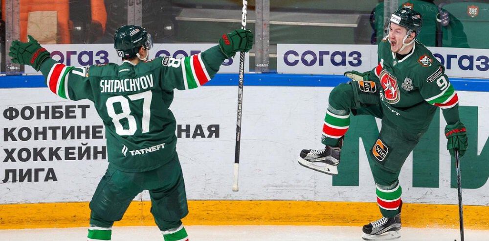 Ак Барс повел 1-0 в серии с Авангардом, выиграв 3:2 в овертайме благодаря голу Панюкова