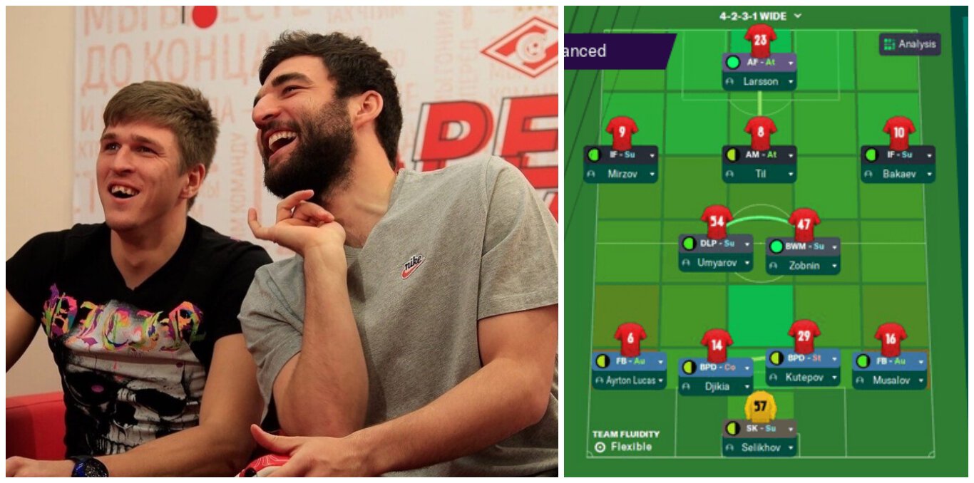 Джикия о своем клубе в Медиалиге: Расходы, зарплаты как в Football Manager. Тренерский штаб Спартака хотел прийти на наш матч
