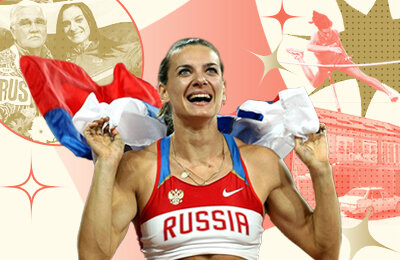 100 лучших спортсменов в истории России, сборная России жен, прыжки с шестом, Елена Исинбаева