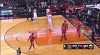 Marquese Chriss rattles the rim on the finish!
