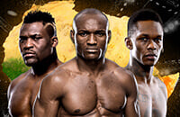 UFC, Исраэль Адесанья, Стипе Миочич, Фрэнсис Нганну, Камару Усман, MMA, Миочич - Нганну