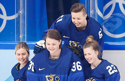 сборная России жен, женский хоккей, Женская хоккейная лига, Ванке Рэйз, сборная Финляндии жен, олимпийский хоккейный турнир жен, Олимпиада-2022