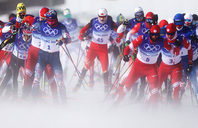 Александр Большунов, сборная России (лыжные гонки), Йоханнес Клэбо, лыжные гонки, Олимпийская сборная России, Олимпиада-2022