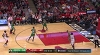Dwyane Wade with the rejection vs. the Celtics