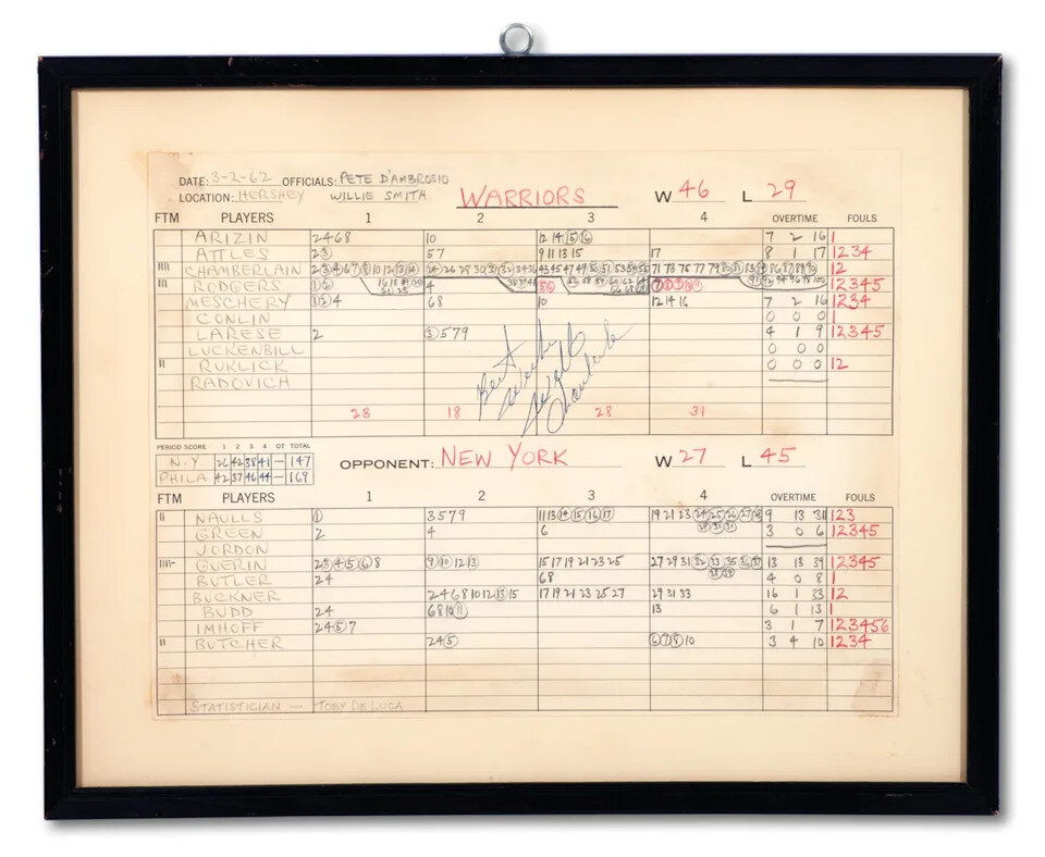 Ровно 60 лет назад Уилт Чемберлен установил один из величайших рекордов в спорте – набрал 100 очков в одном матче