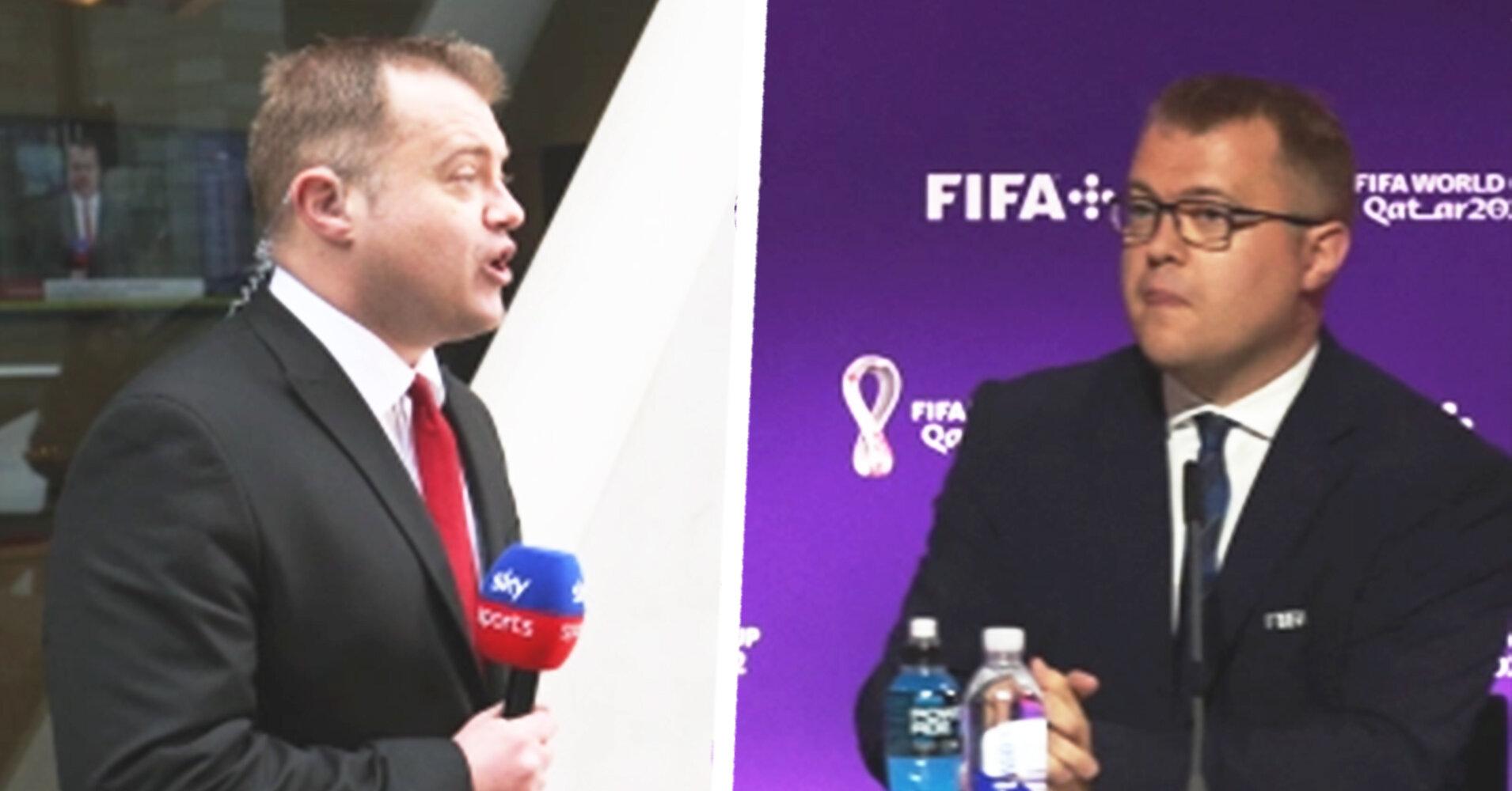 Директор ФИФА совершил каминг-аут в Катаре. Экс-журналист Sky Sports Суонсон выступил во время пресс-конференции Инфантино