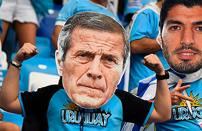 Оскар Табарес, Сборная Уругвая по футболу, фото