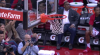 James Harden hits the shot with time ticking down