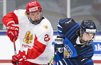 сборная Финляндии U18, ЧМ по хоккею юниорский, сборная России U18