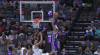 Willie Cauley-Stein goes up to get it and finishes the oop