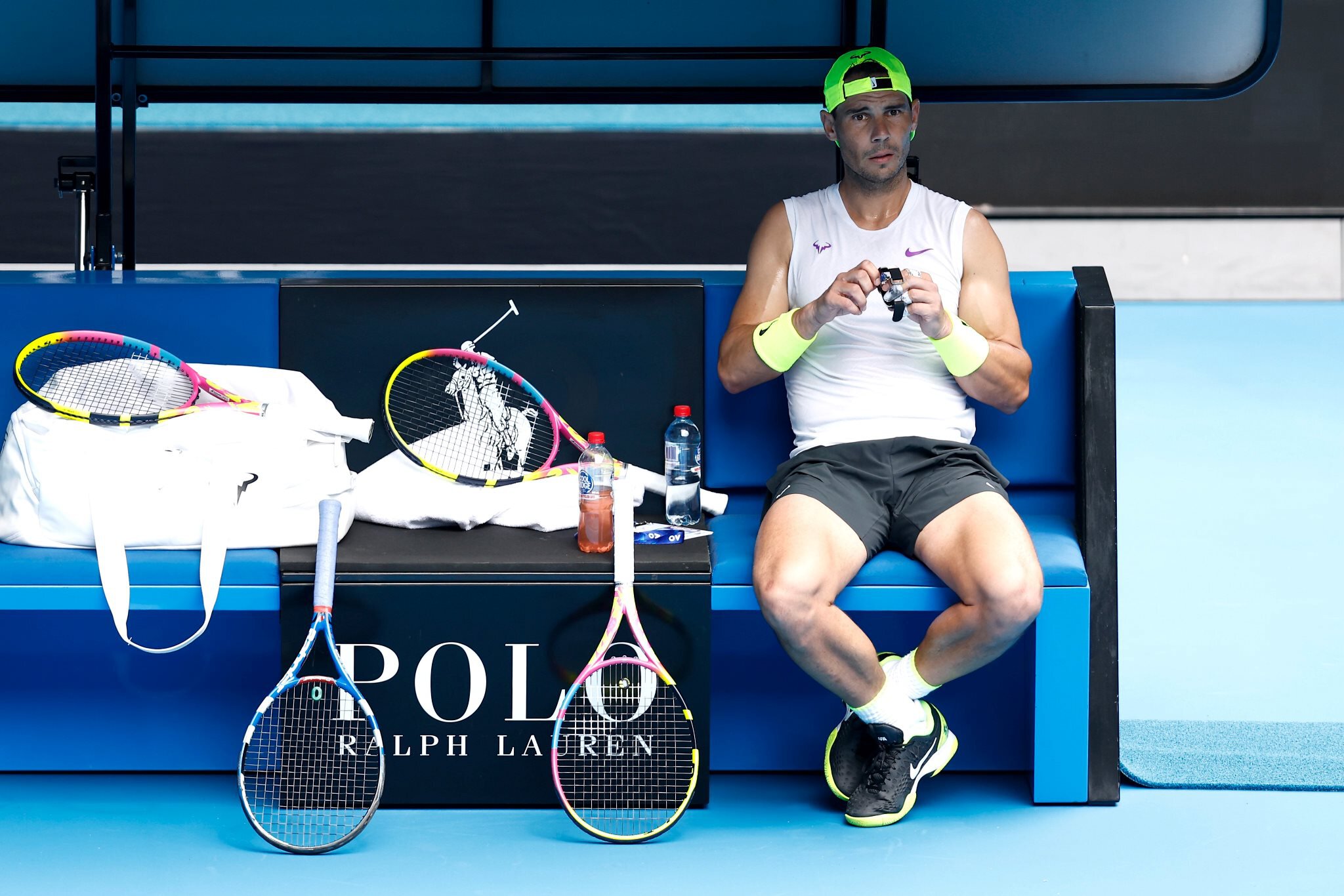 Надаль прибыл в Мельбурн и начал подготовку к Australian Open