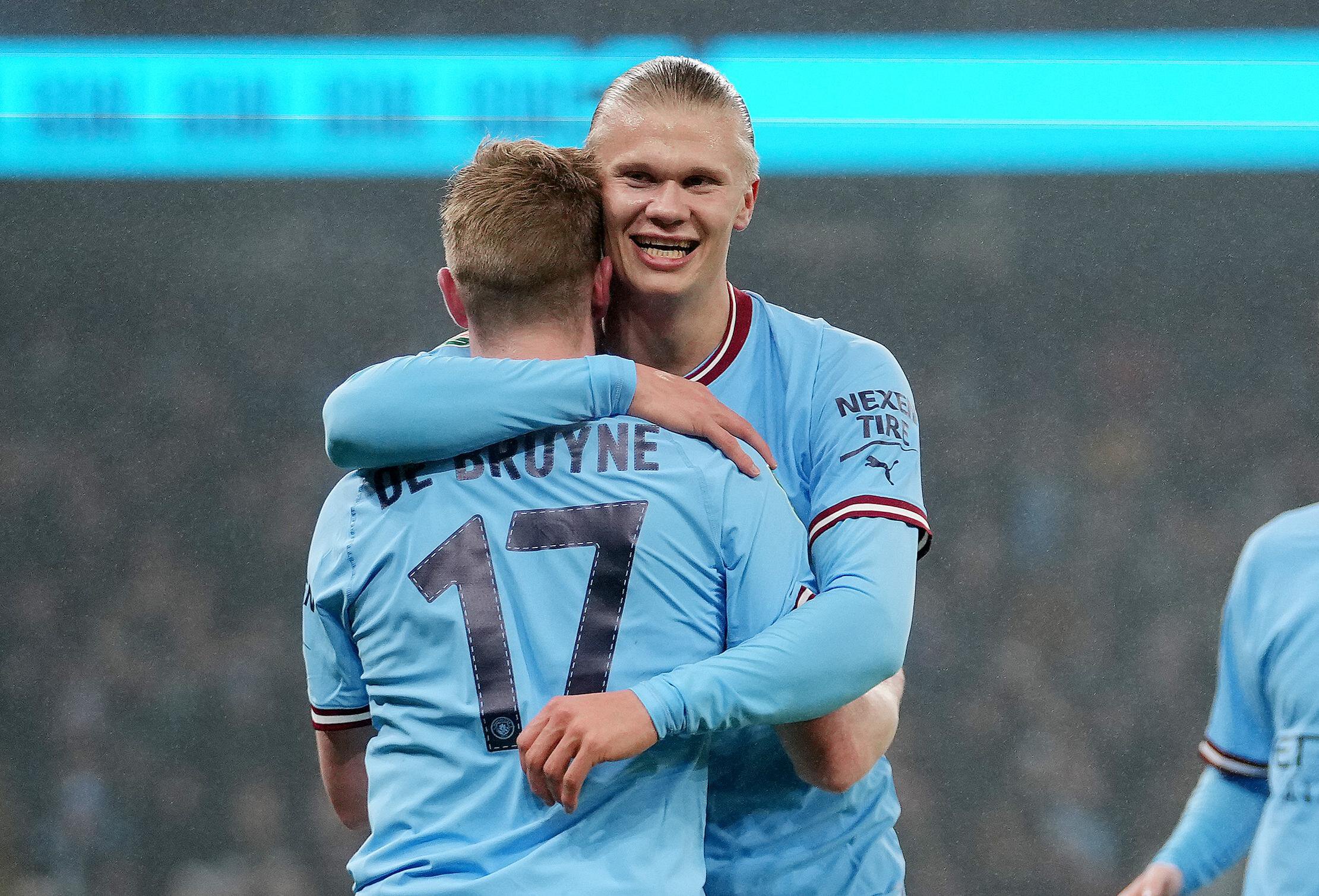 Холанд, Сака, Рэшфорд, де Брюйне, Эдегор в сборной сезона АПЛ от Goal