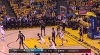 Draymond Green with the nice dish vs. the Spurs