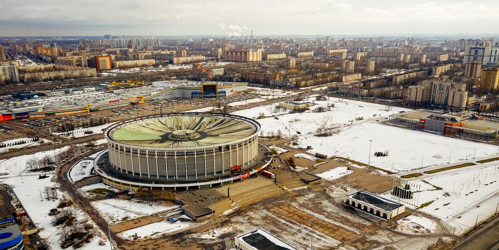 Новая ледовая Арена в Санкт Петербурге