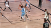 Jonas Valanciunas gets it to go at the buzzer