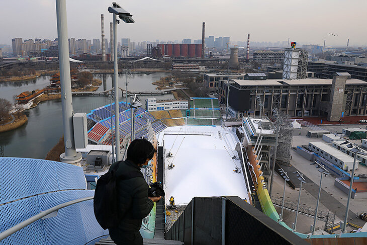 Как выглядят арены Олимпиады-2022? Трасса в ущелье, трамплин на крыше сталелитейного завода, дворец из фильма «Форрест Гамп»
