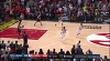 John Wall with the rejection vs. the Hawks