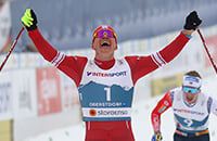 сборная России (лыжные гонки), лыжные гонки, сборная Норвегии, чемпионат мира, Александр Большунов