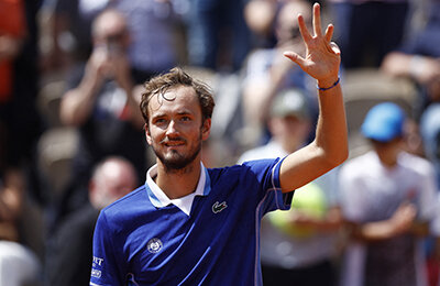 Ролан Гаррос, ATP, Миомир Кецманович, Даниил Медведев